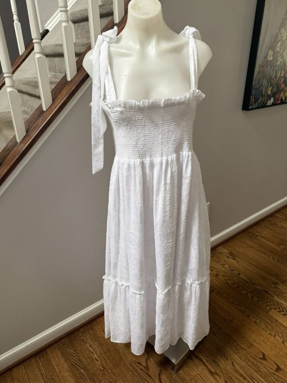 Lilly Pulitzer Riviera MIDI dress white size M